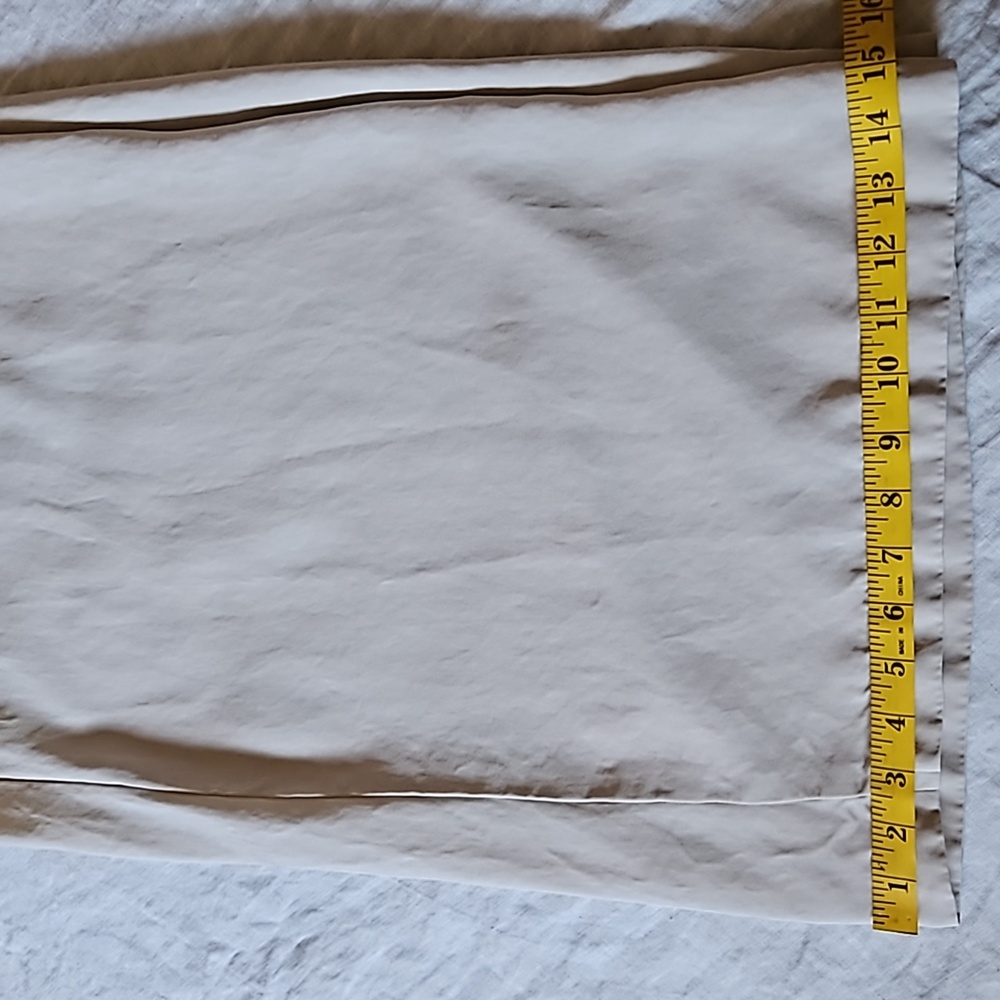 Zara Wide Leg Cream Trouser Pants Size XXlarge - Picture 13 of 16